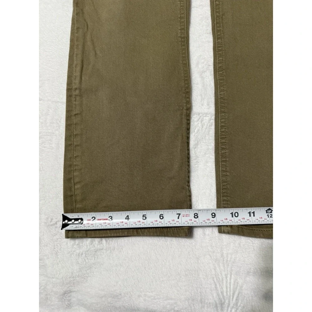 Tecovas Jeans Mens 32x28‎ Faded Green Straight Five-Pocket Comfort Denim